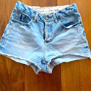 SOLD. Roxy Jean shorts